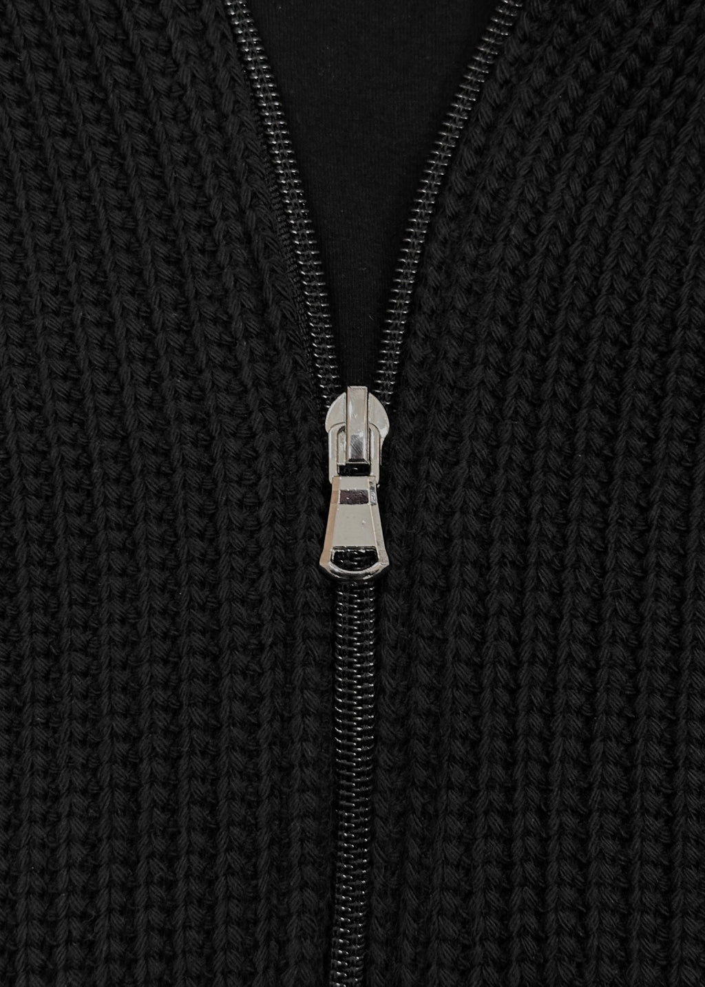 Veste à capuche en maille Carbone