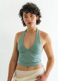 Débardeur décolleté Vert d'eau