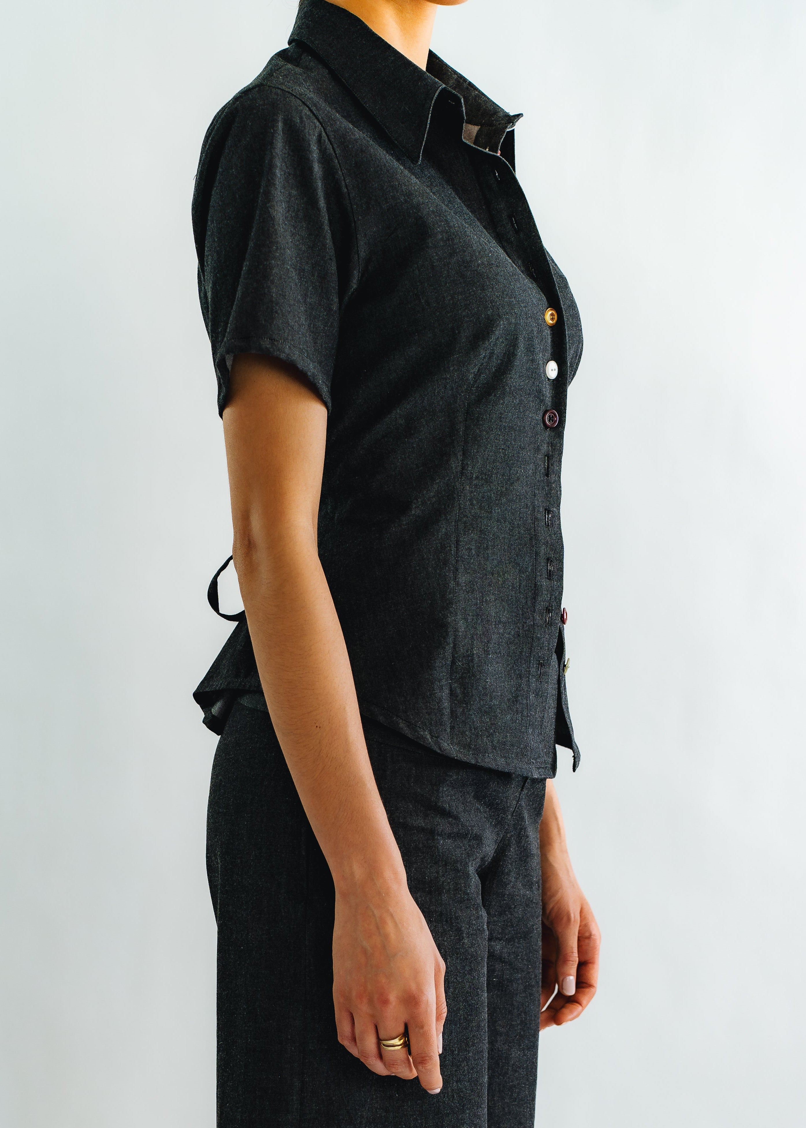 Chemises cintrée Anthracite